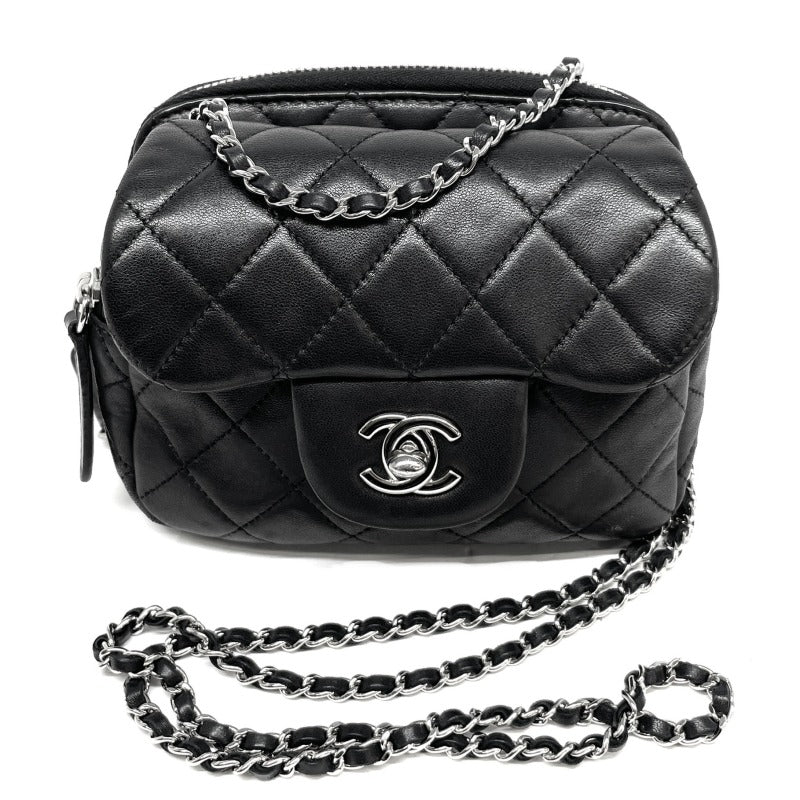 CHANEL シャネル マトラッセ ブラック チェーン ミニマトラッセ ミニマト