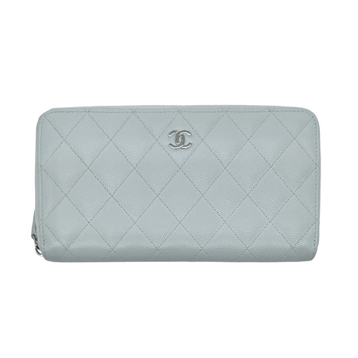 シャネル CHANEL マトラッセ 財布 長財布 ロングウォレット キャビア 