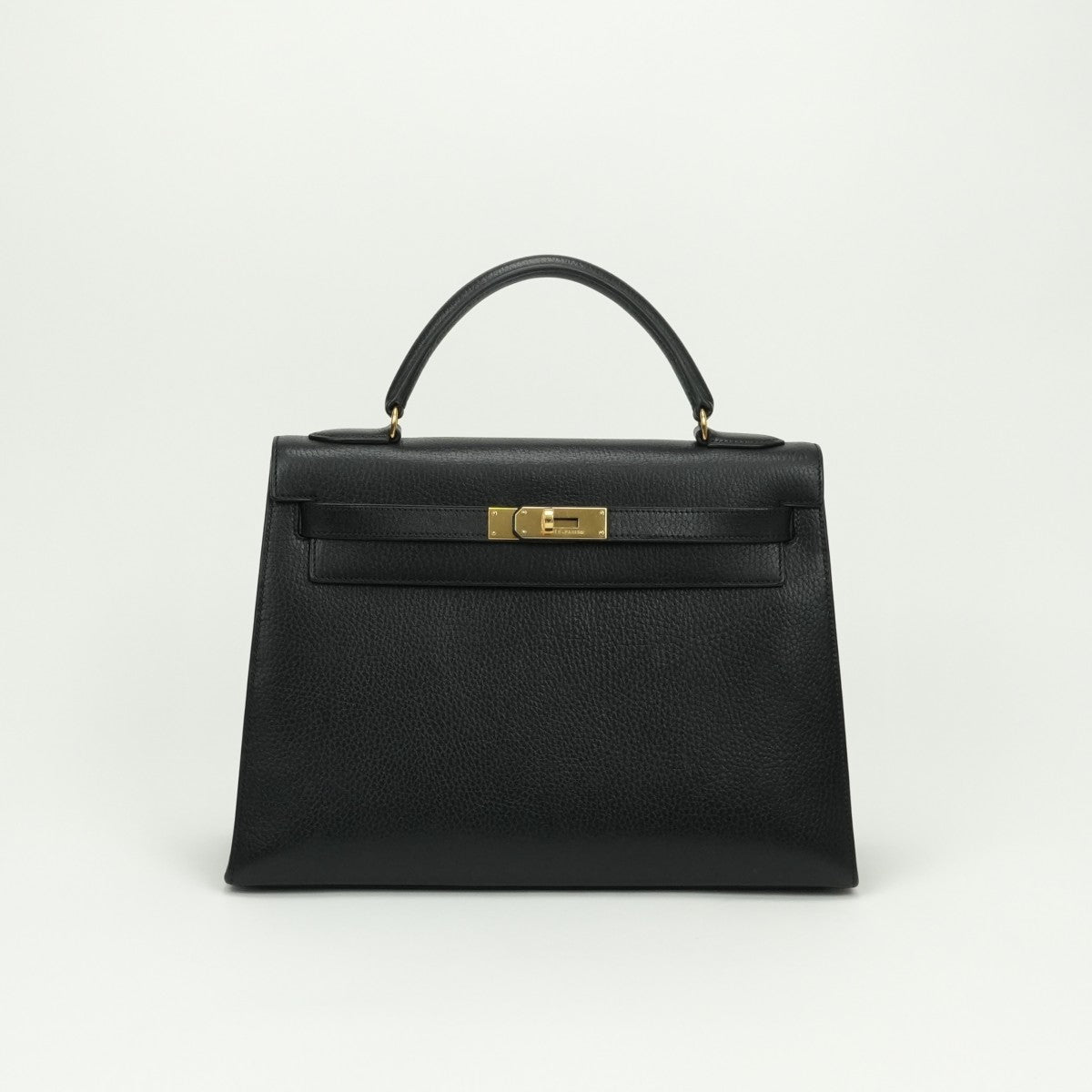 エルメス HERMES ケリー32 ケリー 32 バッグ トートバッグ アルデンヌ ノワール Noir ブラック Black 黒 ゴールド金具 ハンドバッグ エルメス HERMES ケリー32 ケリー 32 バッグ トートバッグ アルデンヌ