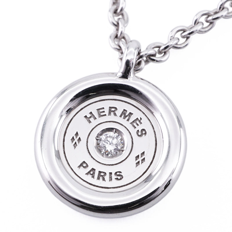 【正規品】HERMES セリエ　ネックレス　両穴 エルメス HERMES セリエ ホワイトゴールド ネックレス セリエ – H3
