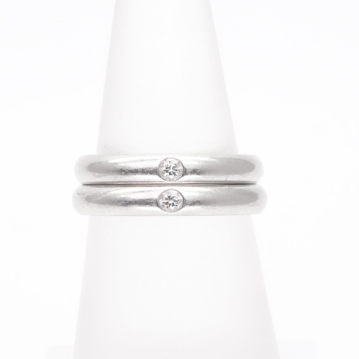 HARRY WINSTON HARRY WINSTON 圆形切割结婚戒指圆形切割结婚戒指经典钻石戒指戒指Pt950 银结婚戒指结婚–  H3（エイチスリー）, image size:1200x1200