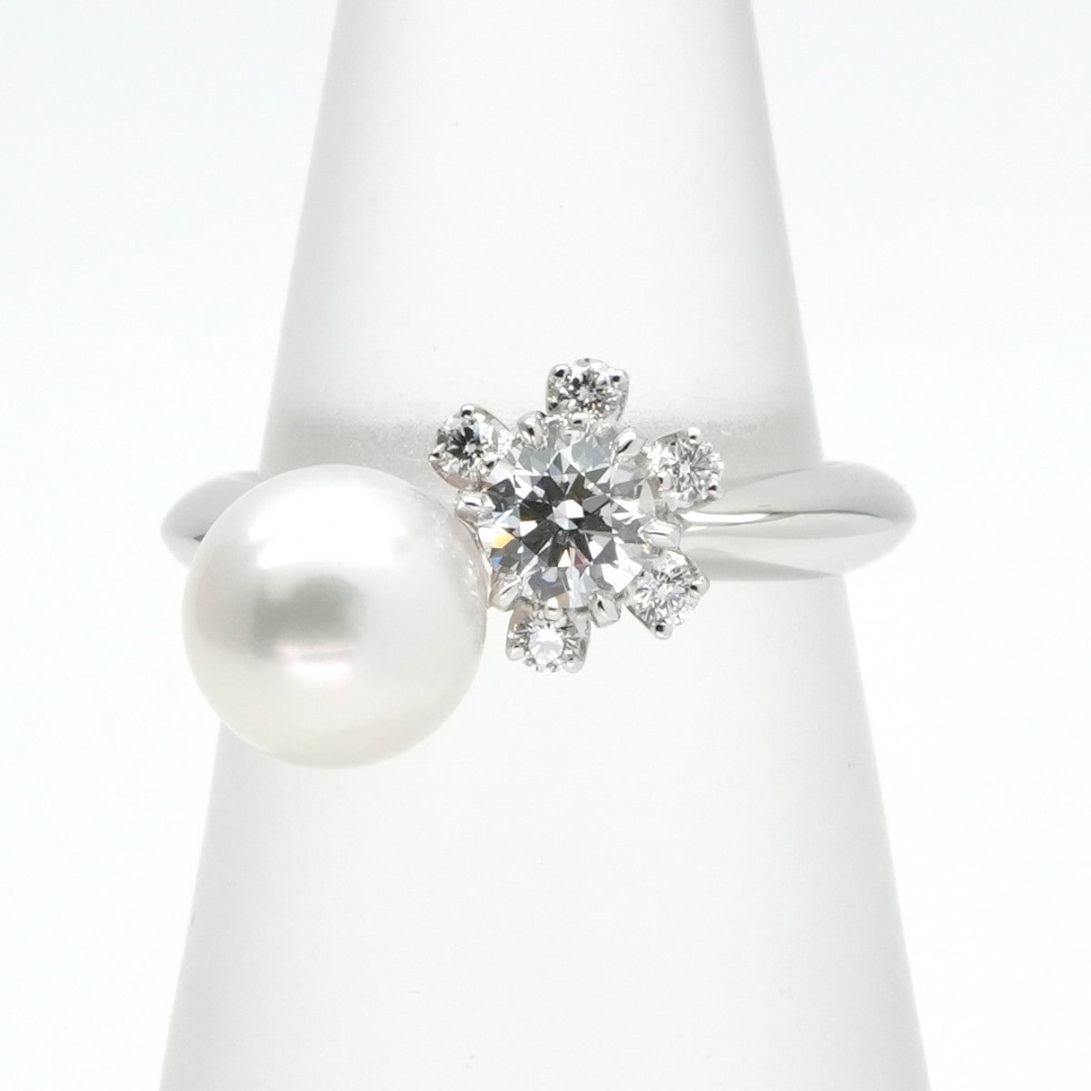 ミキモト MIKIMOTO リング Mikimoto Lumiere Perle リング 指輪 Pt950