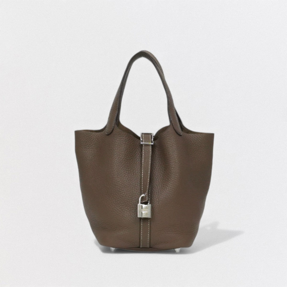 HERMES ピコタンロック 18 PM エトゥープ トート ハンドバッグ 希少/入手困難】HERMES ピコタンロック18 PM エトゥープ (HERMES