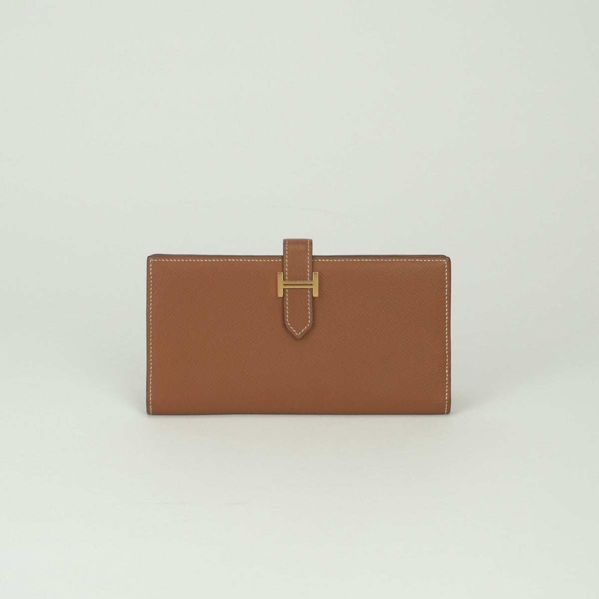 エルメス HERMES ベアンスフレ ベアン スフレ 財布 長財布 ロングウォレット エプソン ゴールド Gold ブラウン Brown 茶 ゴールド金具 ヴォーエプソン エルメス 長財布 ベアンスフレ ゴールド/シルバー金具 エプソン B刻印
