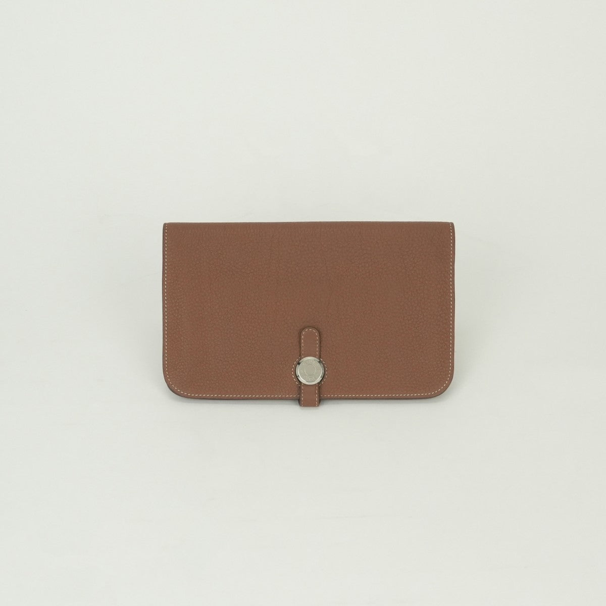 HERMES ドゴン GM 長財布 ブラウン ゴールド金具 エルメス HERMES ドゴンGM ドゴン GM ドゴンデュオ 財布 長財布 ロング