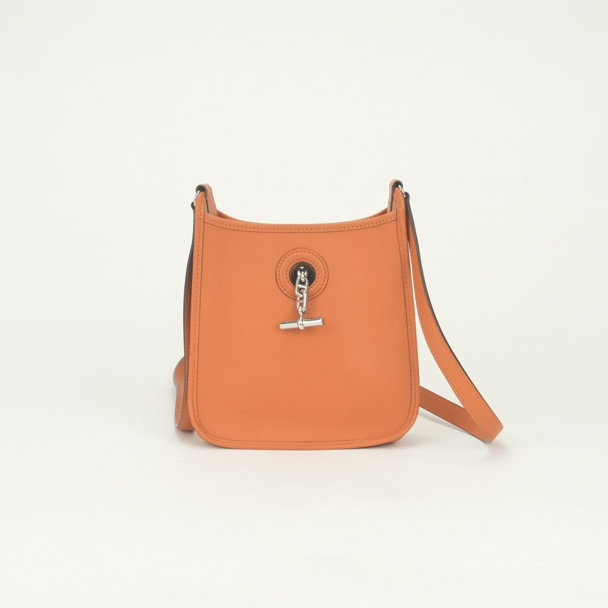 ［美品］エルメス　ヴェスパTPM ショルダーバッグ ヴォー・エプソン　オレンジ エルメス HERMES ヴェスパTPM ヴェスパ TPM バッグ ショルダーバッグ