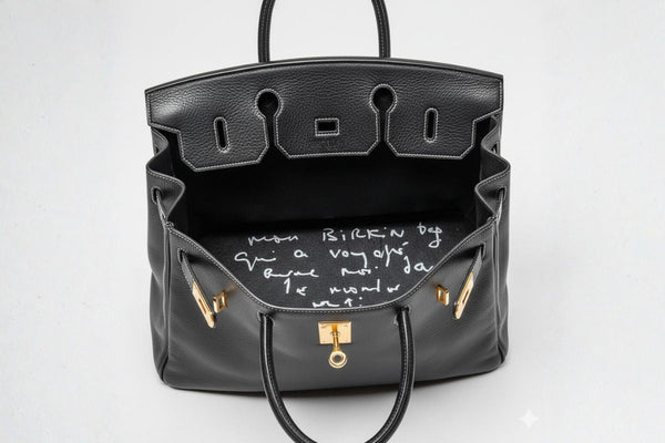 ジェーン・バーキン直筆バーキンが語る“一点物”の価値とは？ヴィンテージエルメスの物語