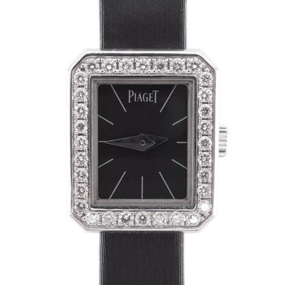 ピアジェ PIAGET ミニプロトコール 時計 腕時計 750WG ブラック 時計