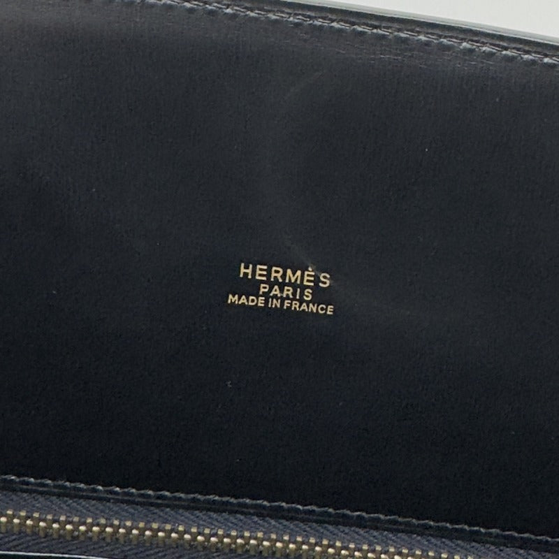 HERMES HERMES Kelly sport GM Kelly sport GM Bag Shoulder Bag Box Calf Noir Black Gold Metal Fittings