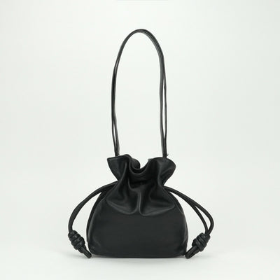 ロエベ LOEWE フラメンコ バッグ ショルダーバッグ ナッパレザー ブラック Black 黒 シルバー金具 新型