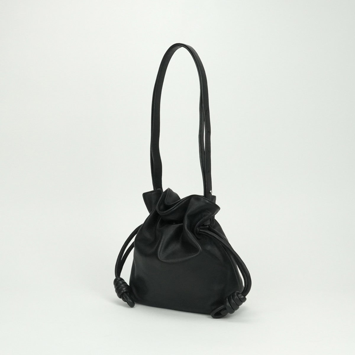 ロエベ LOEWE フラメンコ バッグ ショルダーバッグ ナッパレザー ブラック Black 黒 シルバー金具 新型