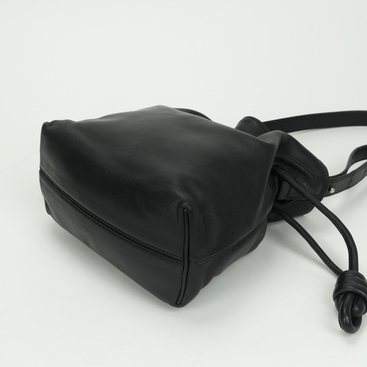 ロエベ LOEWE フラメンコ バッグ ショルダーバッグ ナッパレザー ブラック Black 黒 シルバー金具 新型