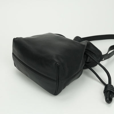 ロエベ LOEWE フラメンコ バッグ ショルダーバッグ ナッパレザー ブラック Black 黒 シルバー金具 新型