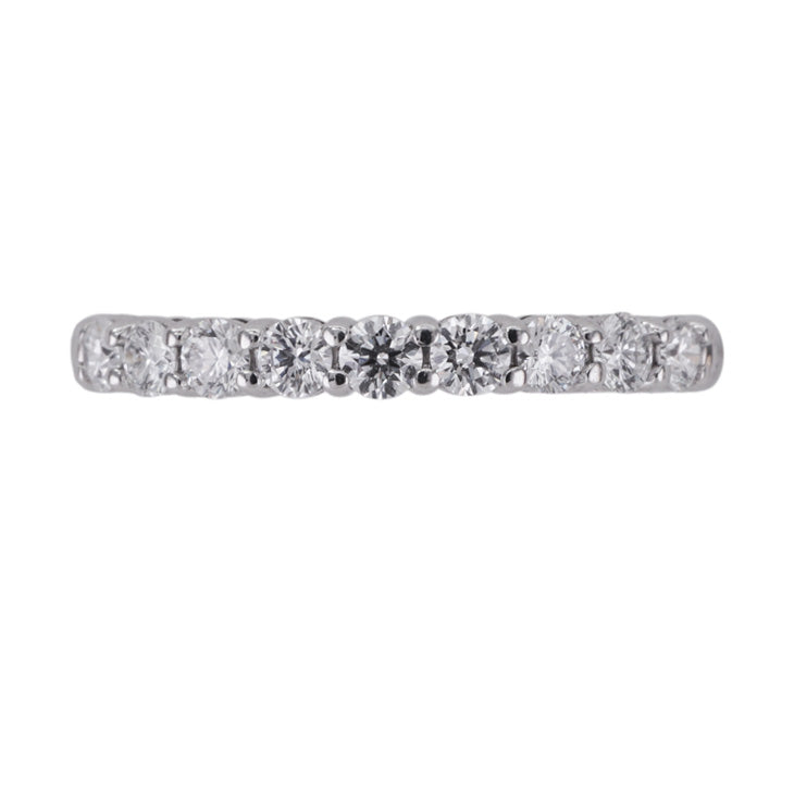 Tiffany & Co. TIFFANY&Co. Embrace Bandling Tiffany & Co. Forever ring pt950 half circle half eternity diamond ring platinum