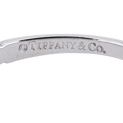 Tiffany & Co. TIFFANY&Co. Embrace Bandling Tiffany & Co. Forever ring pt950 half circle half eternity diamond ring platinum