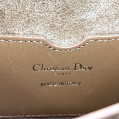 CHRISTIAN DIOR CHRISTIAN DIOR Dior bobby Bag medium DIOR BOBBY Bag Shoulder Bag Box Calfskin Brown Brown Gold Metal Fittings