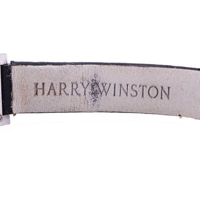 HARRY WINSTON Harry Winston Avenue C Mini Watch Wartwatch 750WG White White Avenue迷你白金钻石