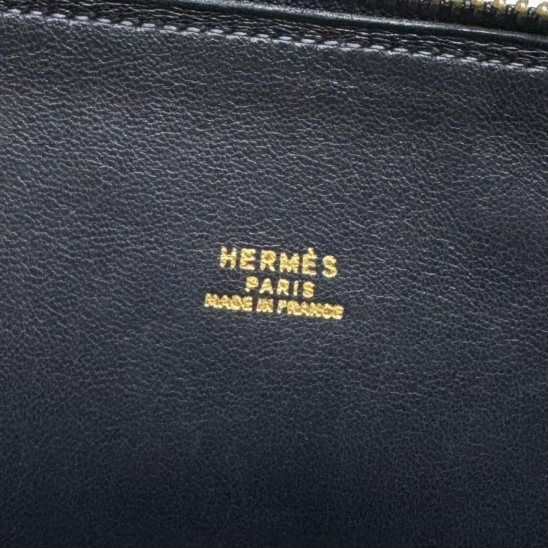 HERMES 爱马仕 Bolide 35 Bolide 35 包，手提袋，肩膀袋，库什贝尔，海军，海军，金配件