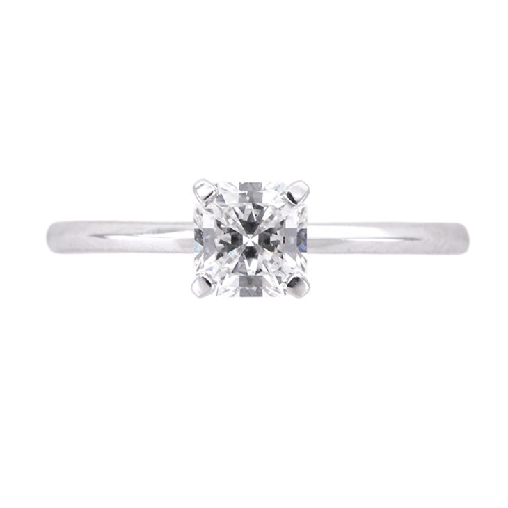 Tiffany & Co. TIFFANY&Co. Engagement Ring Tiffany & Co. True Diamond Platinum Tiffany & Co.True Diamond Ring Wedding Ring Marriage Ring Square Cut