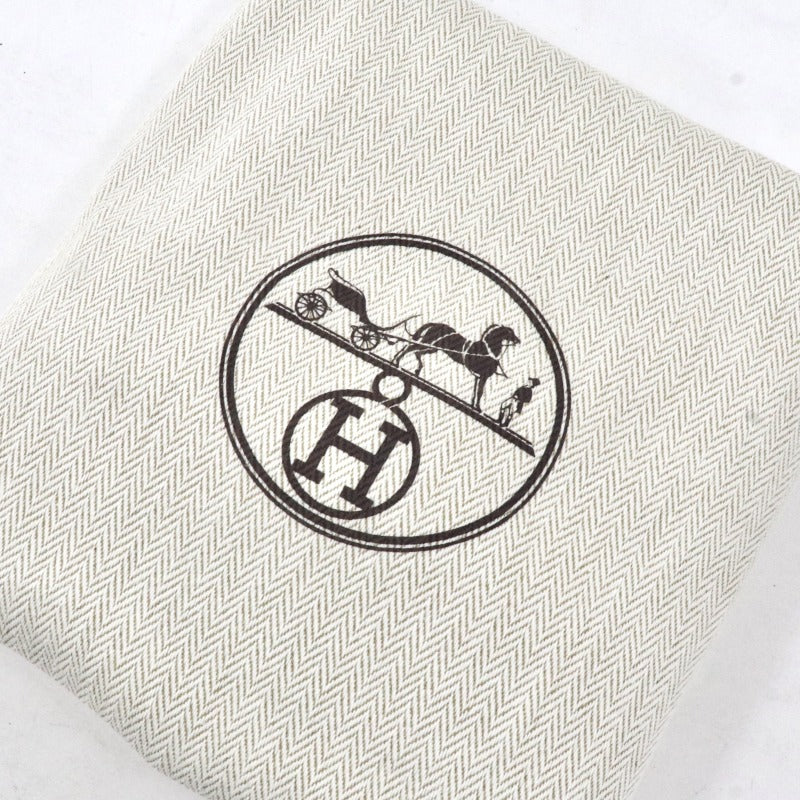 HERMES 爱马仕 Cha?ne d'ancre bag Chaine d'Ancre 袋手提袋夫人小牛丝绸丝绸黑色海军黑色海军篮子袋 Chaine d'Ancre
