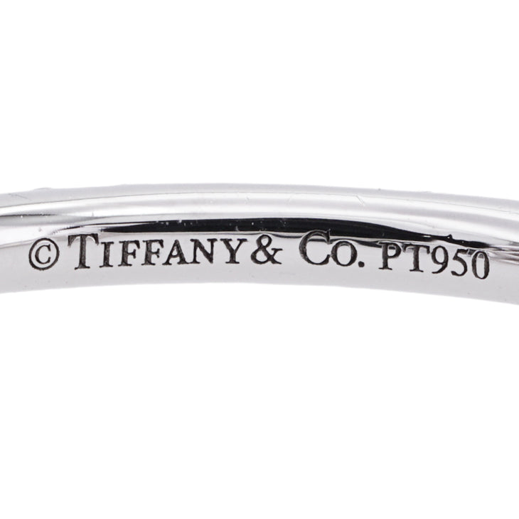 ティファニー TIFFANY&Co. ティファニー ソレスト リング 指輪 Pt950 シルバー ソレストダイヤリング　ソレストリング　エンゲージリング