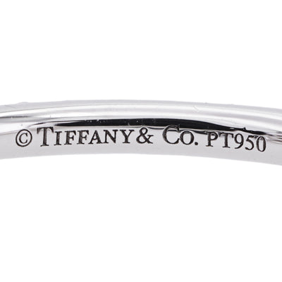 Tiffany & Co. Tiffany＆Co。 Tiffany & Co. Sorest Ring PT950银色Sorest Diamond Ring solest Ring Ring订婚戒指