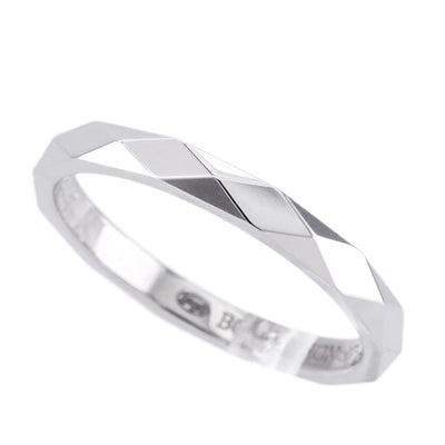 BOUCHERON Boucheron Facet Ring Small FAPET RING FACET RING PT950 SILL WENDER WEDDING RING MAINGRE MAINGRE RING PLATINUM