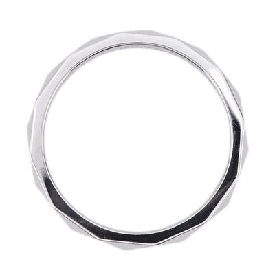 BOUCHERON Boucheron Facet Ring Small FAPET RING FACET RING PT950 SILL WENDER WEDDING RING MAINGRE MAINGRE RING PLATINUM