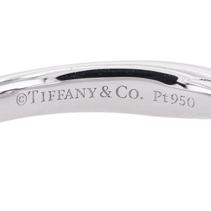 Tiffany & Co. TIFFANY&Co. Tiffany & Co. Harmony Round Brilliant Engagement Ring Platinum Ring Pt950 Silver Diamond Ring Engagement Ring Platinum