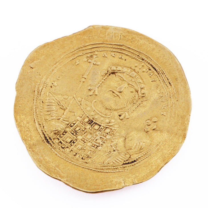 ビザンティン帝国 コンスタンティヌス9世 ヒスタメノン ノミスマ金貨 ビザンティン帝国　コンスタンティノス9世　アンティークコイン