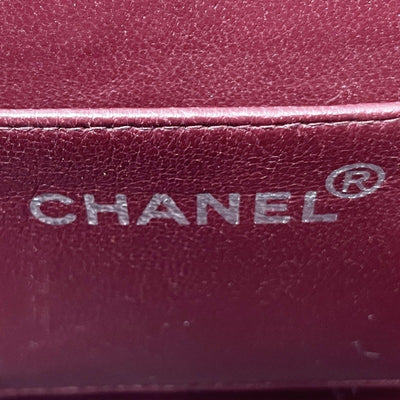 CHANEL 샤넬 Matelass? 가방 Vanity bag 파우치 램스 피부 블랙 실버 피팅 허영 메이크업 백