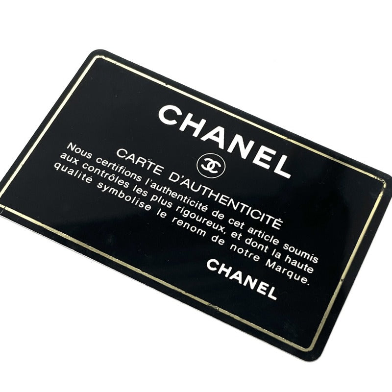 CHANEL CHANEL Matelass? Bag Vanity bag Pouch Lambskin Black Silver Fittings Vanity Makeup Bag