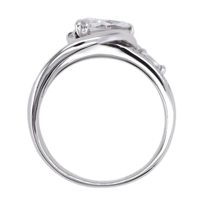 リング 指輪 Pt900 ダイヤリング 1カラット ダイヤモンド 1ct マーキスカット プラチナ