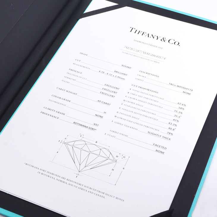 ティファニー TIFFANY&Co. ラウンド ブリリアント エンゲージメント リング プラチナ ティファニー ハーモニー リング 指輪 Pt950 シルバー ダイヤリング 婚約指輪 エンゲージリング プラチナ