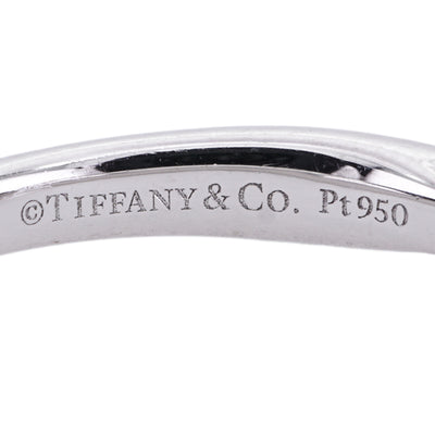 Tiffany & Co. Tiffany＆Co。 Tiffany & Co. 和谐环PT950白金钻石环订婚戒指铂金