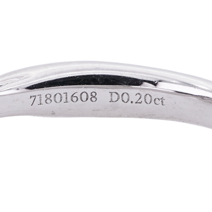 ティファニー TIFFANY&Co. ティファニー ハーモニー リング 指輪 Pt950 プラチナ ダイヤリング 婚約指輪 エンゲージリング プラチナ
