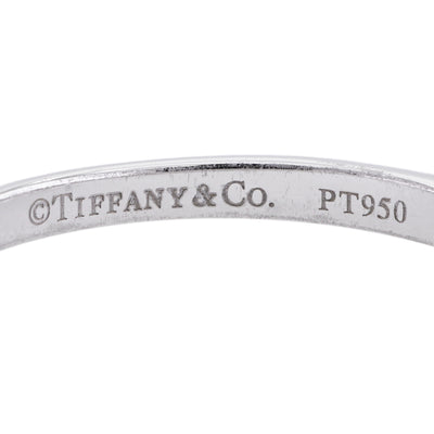 ティファニー TIFFANY&Co. エンゲージメントリング プラチナ ティファニーセッティング リング 指輪 Pt950 シルバー ソリテール ダイヤリング 婚約指輪