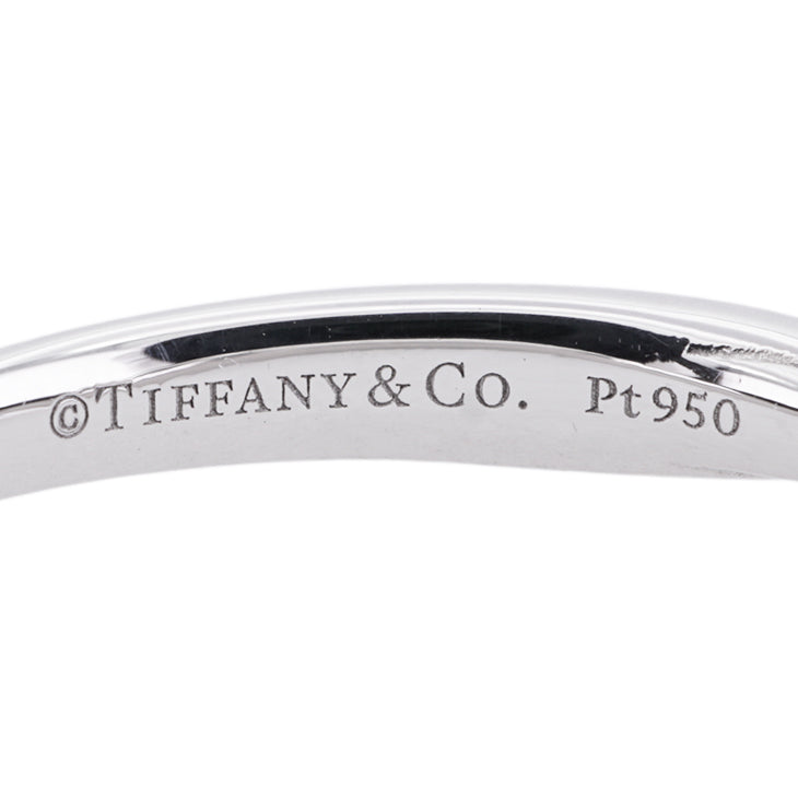 ティファニー TIFFANY&Co. ティファニー ハーモニー ラウンド ブリリアント エンゲージメントリング プラチナ リング 指輪 Pt950 プラチナ ダイヤリング 婚約指輪