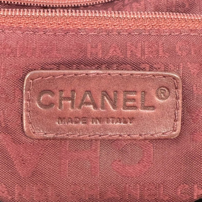 シャネル CHANEL チョコバー バッグ トートバッグ キャビアスキン ブラック 黒 シルバー金具