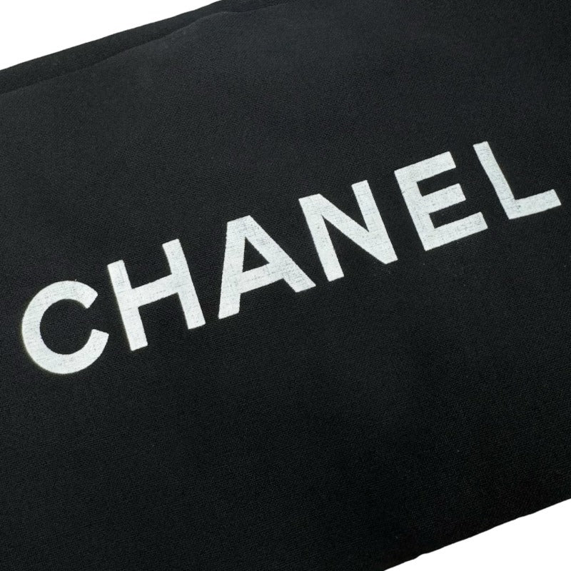 シャネル CHANEL チョコバー バッグ トートバッグ キャビアスキン ブラック 黒 シルバー金具