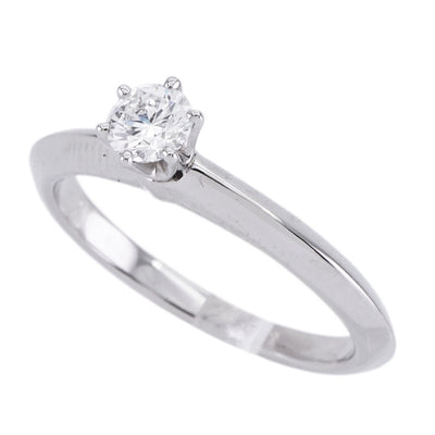 Tiffany & Co. TIFFANY&Co. Engagement Ring Platinum Solitaire Tiffany & Co. Setting ring diamond ring engagement ring