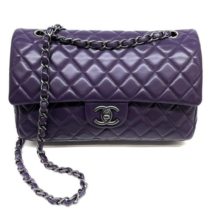 最終お値下げ　CHANEL マトラッセ　メタリックパープル 楽天市場】シャネル マトラッセ（カラーパープル）（レディース