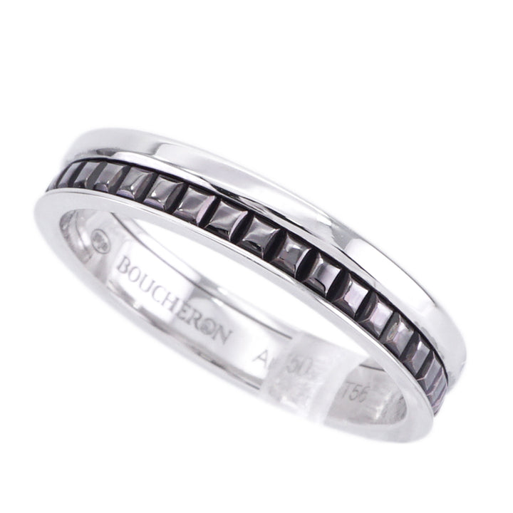 ★BOUCHERON★ キャトル ブラック リング ハーフ 750WG ブシュロン BOUCHERON キャトル ブラック リング ハーフ