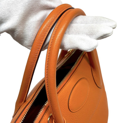 HERMES HERMES Bolide 35 Bolide 35 Bag, Tote Bag, Shoulder Bag, Toryon Clemence, Orange, Gold Fittings