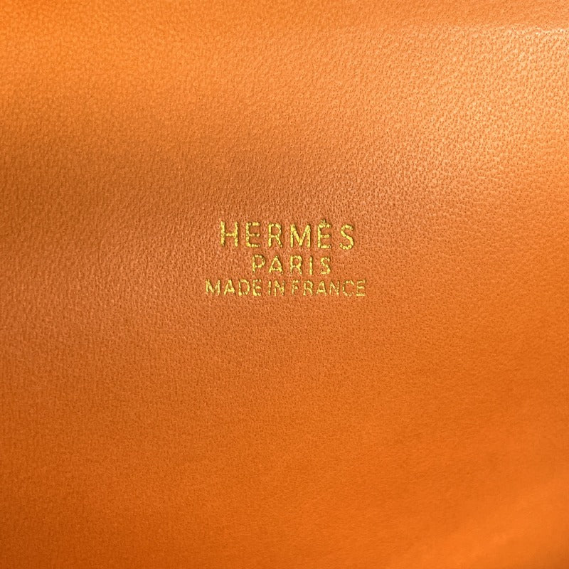 HERMES 헤르메스 Bolide 35 Bolide 35 가방, 토트 백, 숄더백, 토리 온 클레멘스, 오렌지, 금 피팅