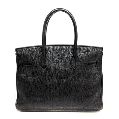 HERMES 헤르메스 Birkin 30 Birkin 30 토트 백 토고 누아 블랙 실버 하드웨어