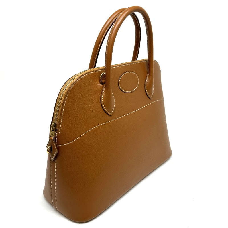 HERMES HERMES Bolide 35 Bolide 35 Bag, Tote Bag, Shoulder Bag, Kushbell, Gold, Brown, Brown, Gold Fittings