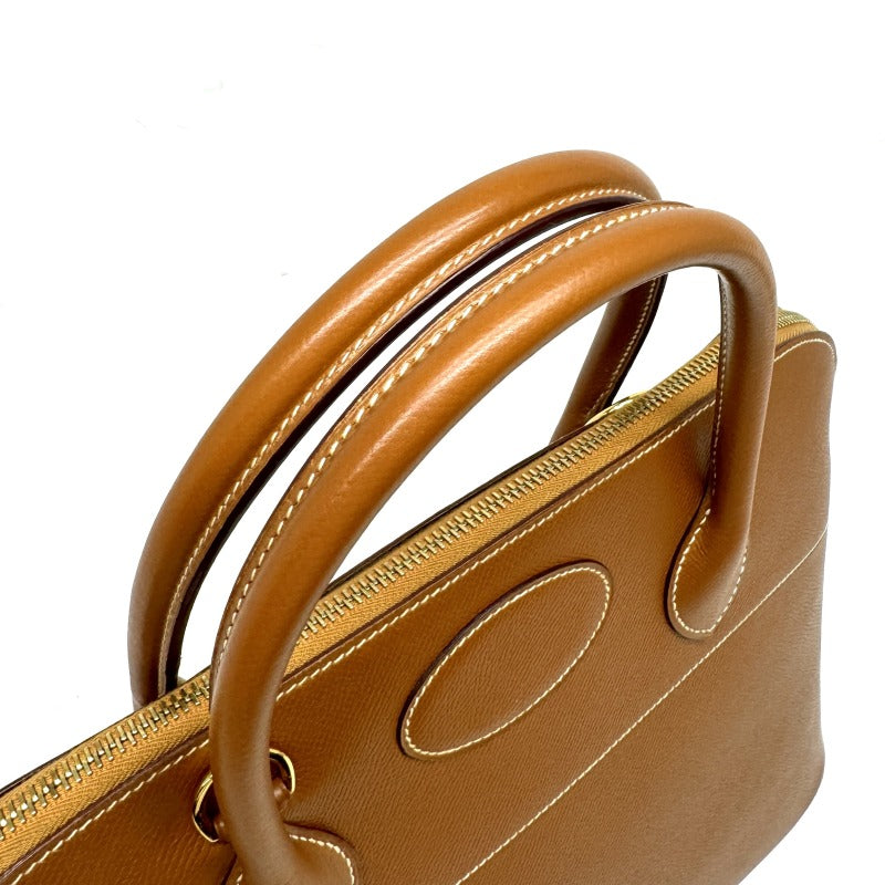 HERMES HERMES Bolide 35 Bolide 35 Bag, Tote Bag, Shoulder Bag, Kushbell, Gold, Brown, Brown, Gold Fittings