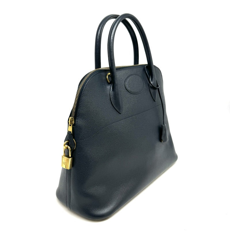 HERMES ボリード35 クシュベル ダークネイビー系 ○Y刻印 ハンドバッグ HERMES エルメス ボリード35 クシュベル ネイビー HERMES ボリード35