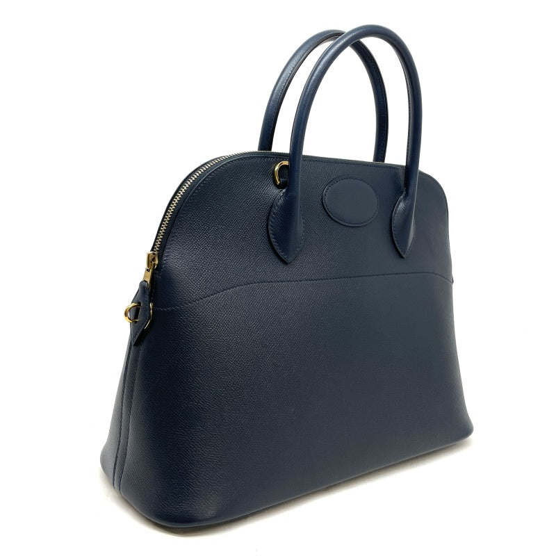 エルメス HERMES ボリード35 ボリード 35 クシュベル ネイビー 紺 